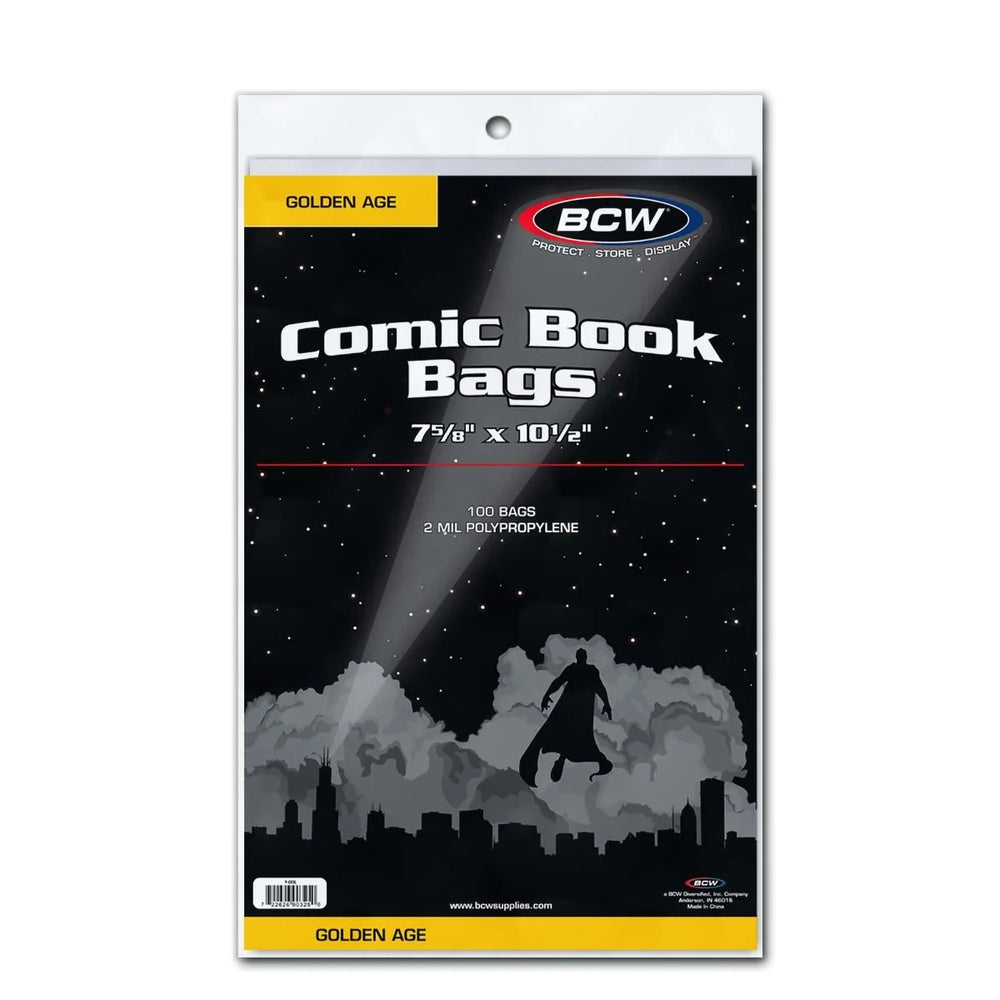 BCW: Comic Bags - Golden Age