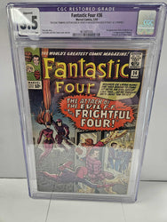 Fantastic Four #36 CGC 3.5 Restored Grade