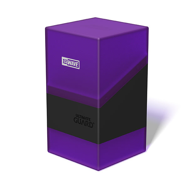 Deck Case: Boulder'n'Tray 100+ Standard Size - First Wave Purple/Black