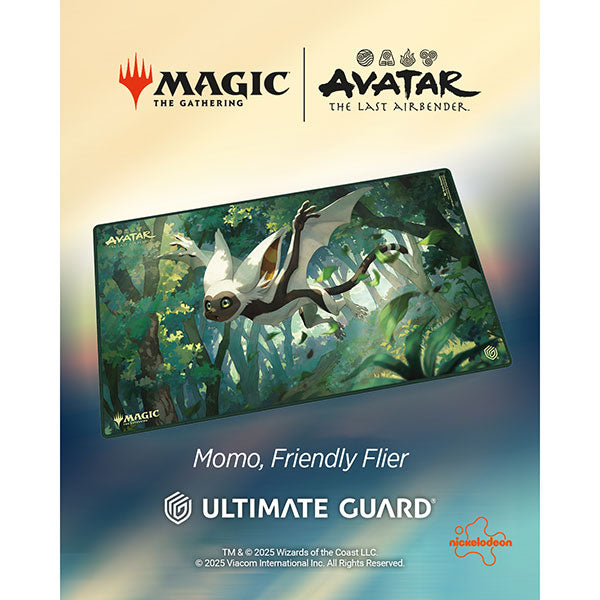 Playmat: MTG- Avatar the Last Airbender- Momo, Friendly Flier