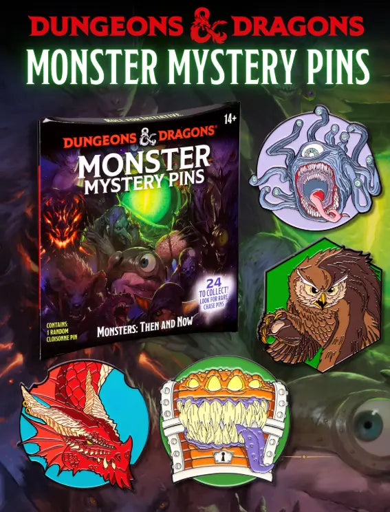 Sirius Dice  Monster Mystery Pins