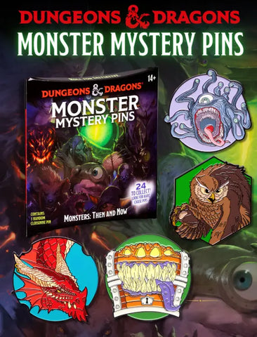 Sirius Dice  Monster Mystery Pins