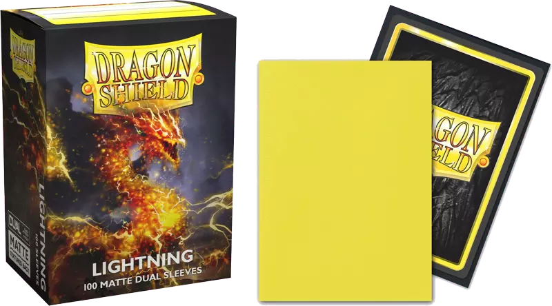 Dragon Shield: Dual Matte - Lightning