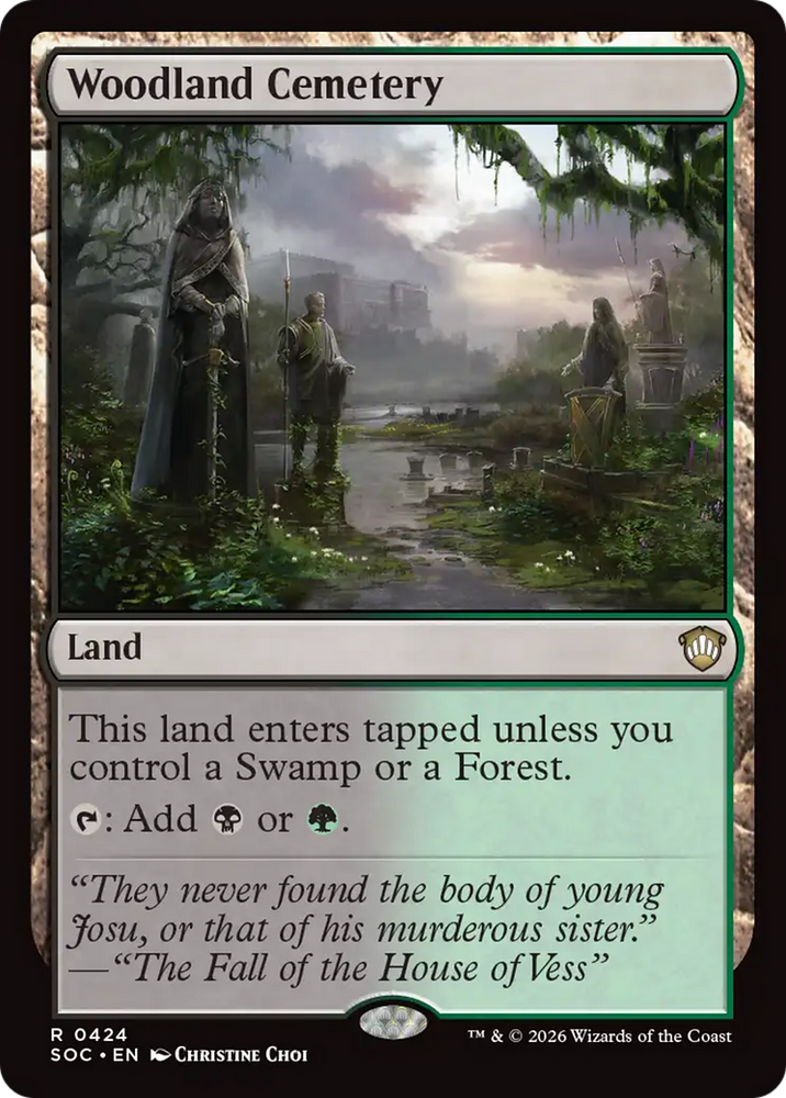 Woodland Cemetery [Secrets of Strixhaven Commander]