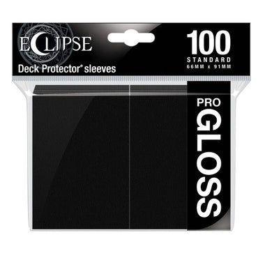 Ultra Pro: Eclipse 100 Sleeves - Gloss - Black