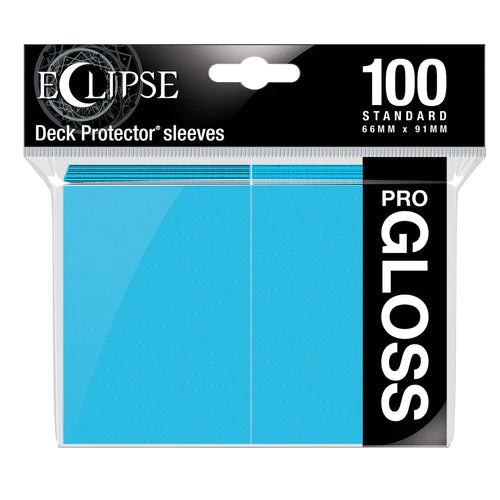 Ultra Pro: Eclipse 100 Sleeves - Gloss - Sky Blue