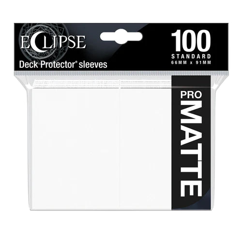 Ultra Pro: Eclipse 100 Sleeves - Matte - White