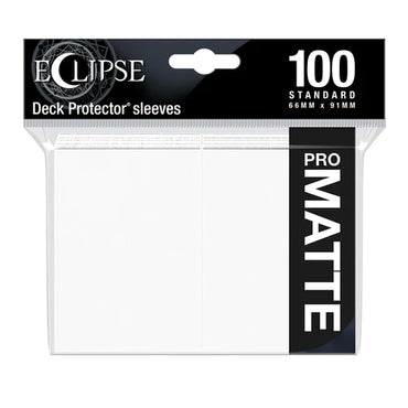 Ultra Pro: Eclipse 100 Sleeves - Matte - White