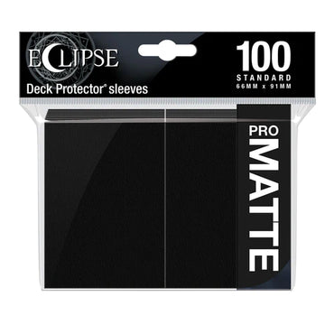 Ultra Pro: Eclipse 100 Sleeves - Matte - Black