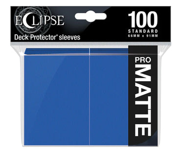 Ultra Pro: Eclipse 100 Sleeves - Matte - Blue