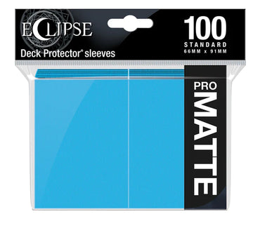 Ultra Pro: Eclipse 100 Sleeves - Matte - Sky Blue