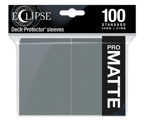 Ultra Pro: Eclipse 100 Sleeves - Matte - Grey