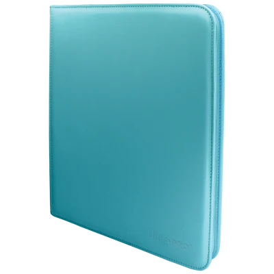 Ultra Pro - Zippered Pro-Binder - Vivid 12-Pocket Light Blue