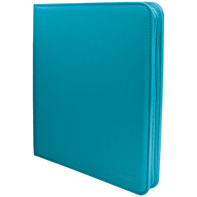 Ultra Pro - Zippered Pro-Binder - Vivid 12-Pocket Teal