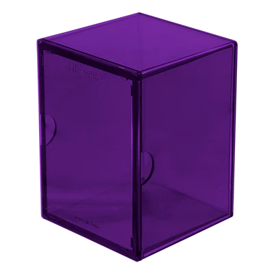 Ultra Pro - Eclipse 2-Piece Deck Box - 100+ Royal Purple