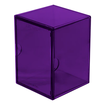 Ultra Pro - Eclipse 2-Piece Deck Box - 100+ Royal Purple
