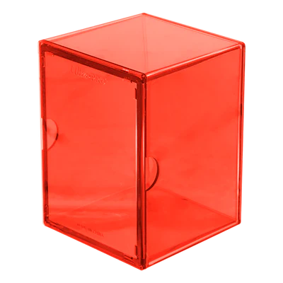 Ultra Pro - Eclipse 2-Piece Deck Box - 100+ Pumpkin Orange