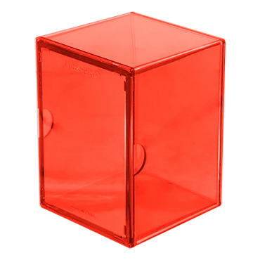 Ultra Pro - Eclipse 2-Piece Deck Box - 100+ Pumpkin Orange