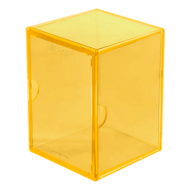 Ultra Pro - Eclipse 2-Piece Deck Box - 100+ Lemon Yellow