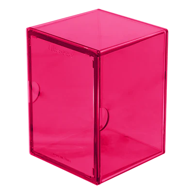 Ultra Pro - Eclipse 2-Piece Deck Box - 100+ Hot Pink
