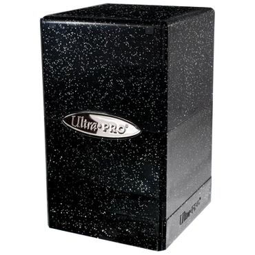 Ultra Pro: Satin Tower - Glitter Black