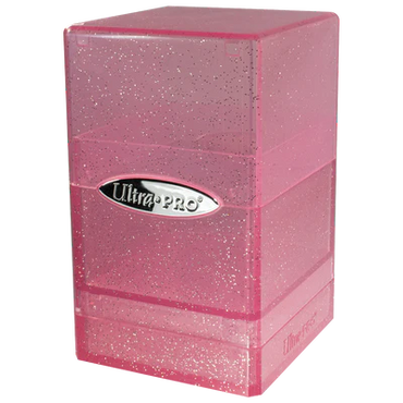 Ultra Pro: Satin Tower - Glitter Pink