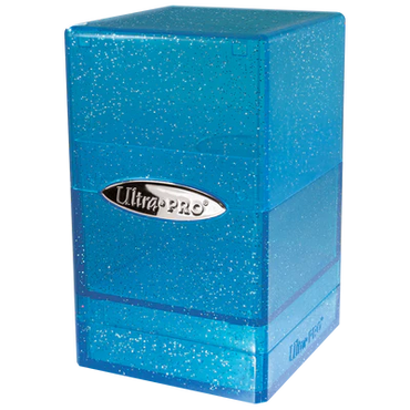 Ultra Pro: Satin Tower - Glitter Blue