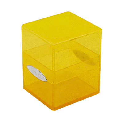 Ultra Pro - Satin Cube - Glitter Yellow