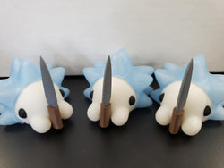 Snom with A Knife 3D print