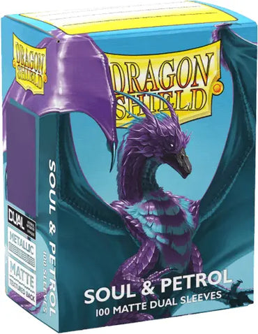 Dragon Shield Sleeves Matte Dual Soul & Petrol