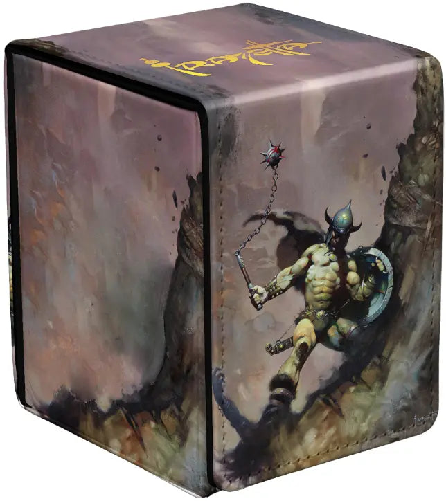 Ultra PRO Artist Spotlight Frank Frazetta - Warrior with Ball and Chain - Alcove Flip Deck Box