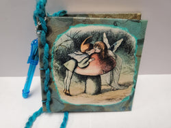 Fairy Journal, Blue Yarn, Blue pen