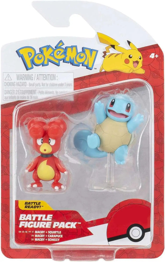 Pokemon Battle: Magby &  Squirtle