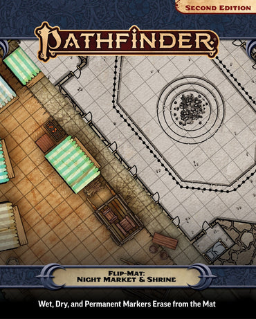 Pathfinder RPG: Flip-Mat - Night Market & Shrine
