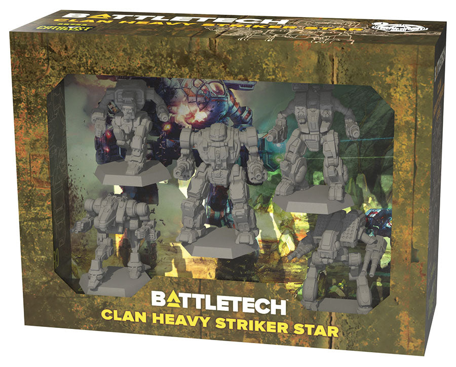 Battletech: Miniature Force Pack - Clan Heavy Striker Star