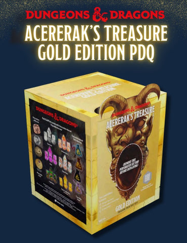 Dungeons & Dragons: Acererak's Treasure Blind Box Gold Edition