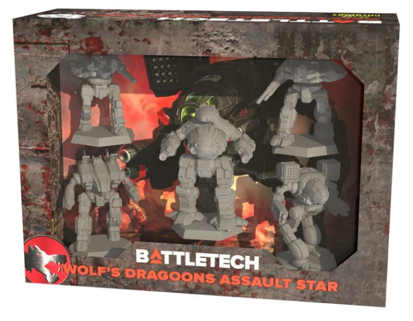 BattleTech: Miniature Force Pack - Wolf's Dragoons - Assault Star