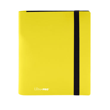 UltraPro - Pro Binder Eclipse 4 Pocket - Lemon Yellow