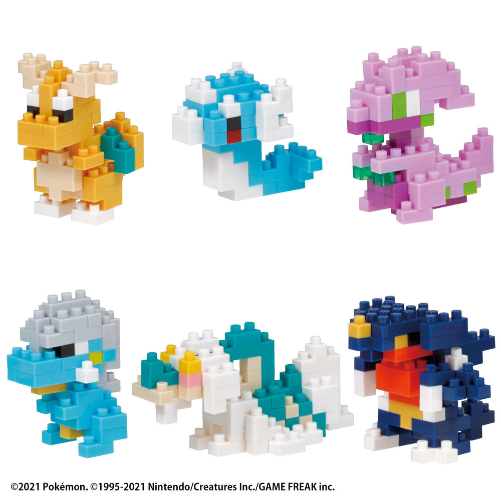 Pokemon Nanoblock Mininano Dragon Type 1 6pc Bmb Box