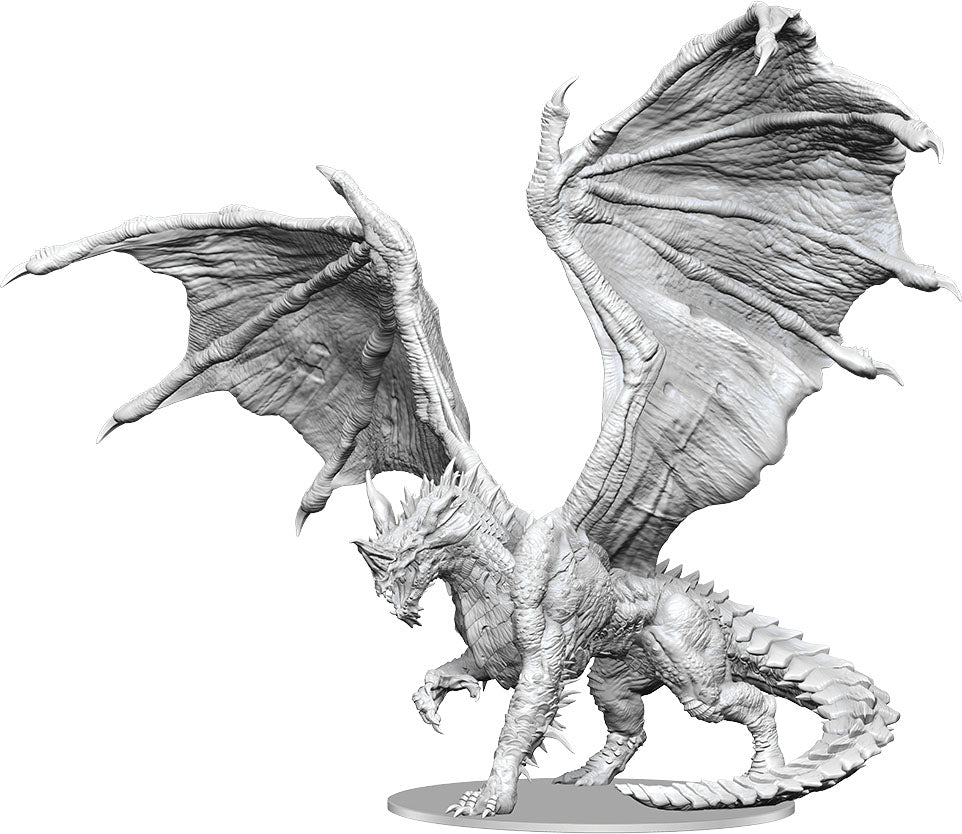 D&D: UnPaint Adult Blue Dragon