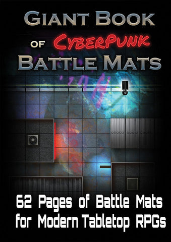 Loke Battle Mats: Giant Book of CyberPunk Battle Mats
