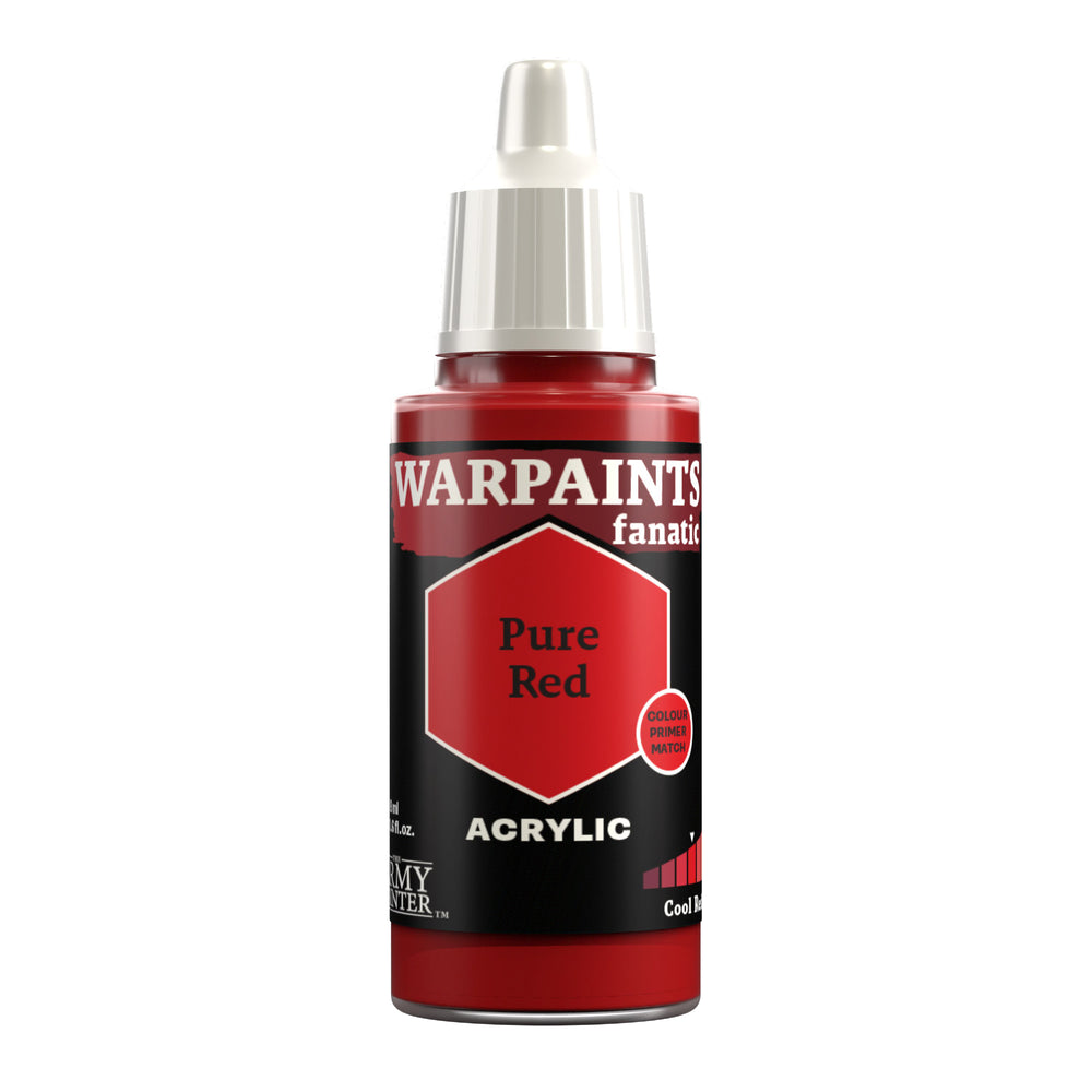 Warpaints Fanatic - 18ml Pure Red