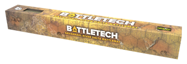 BattleTech: BattleMat - Savannahs River Delta/City Ruins
