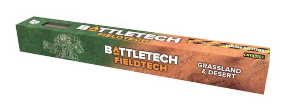 BattleTech: BattleMat - FieldTech Alpha Strike Grasslands/Desert