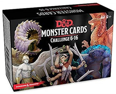 D&D: Spellbook Cards - Monster Cards - Challenge 6-16