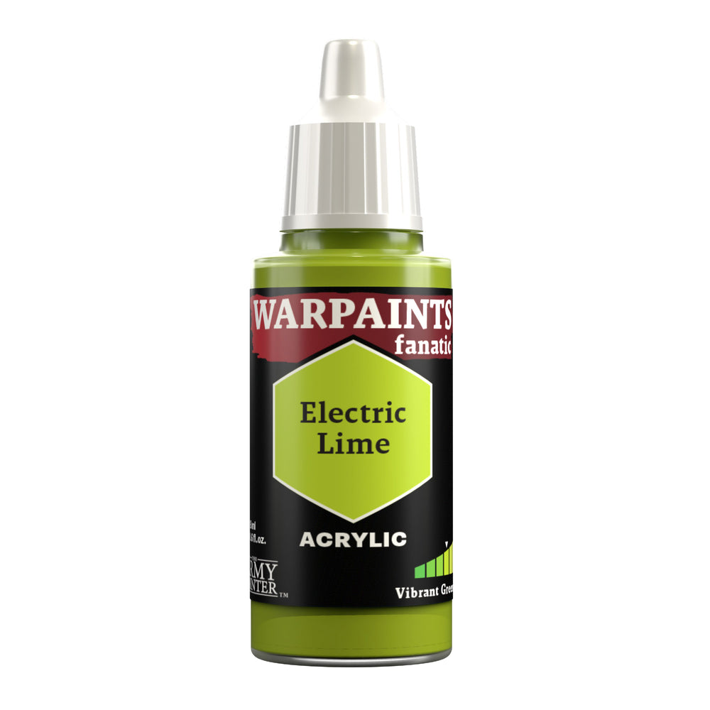 Warpaints Fanatic - 18ml Electric Lime