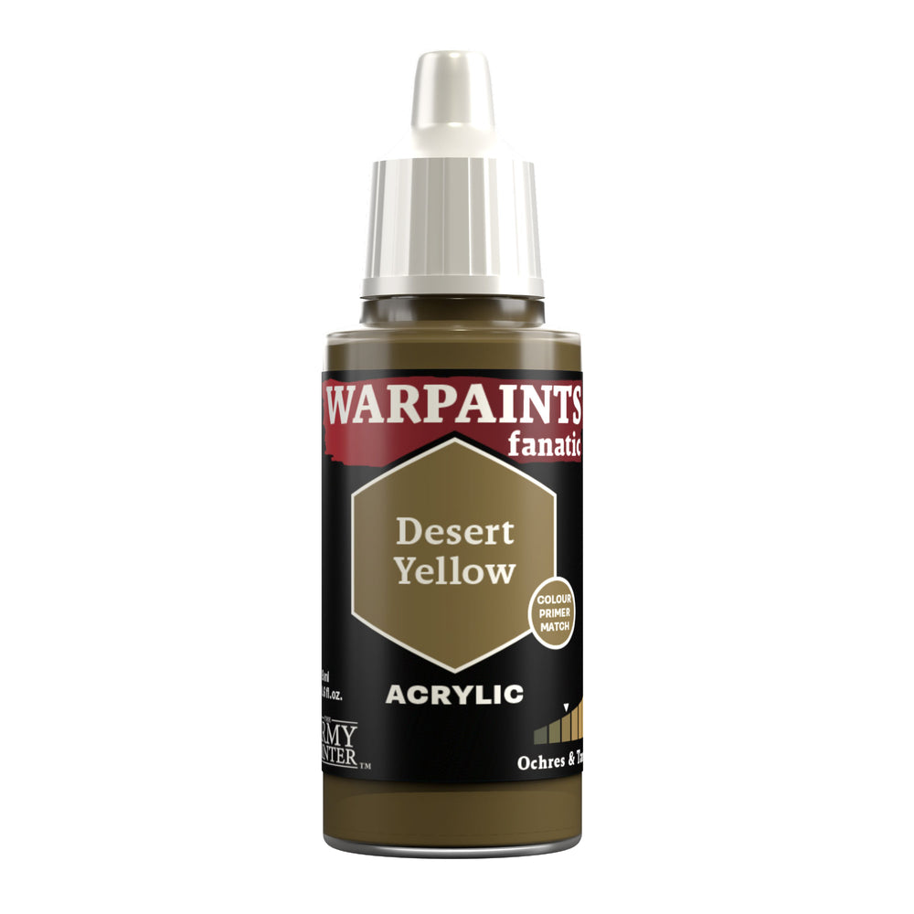 Warpaints Fanatic - 18ml Desert Yellow