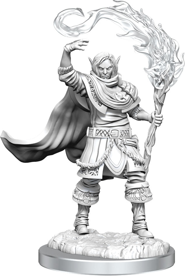 D&D: Elf Male Cleric