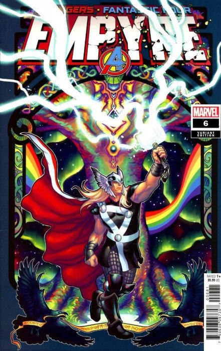 Empyre #6 (Meghan Hetrick Incentive Secret Variant)