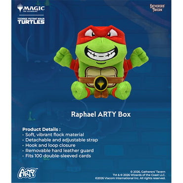 Deckbox: MTG ARTY Box- Teenage Mutant Ninja Turtles- Raphael